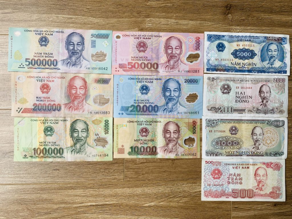 ベトナム紙幣、ベトナムドン - 貨幣